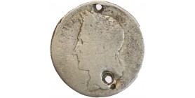 1/2 Franc Léopold Ier - Frappe Incuse - Belgique Argent