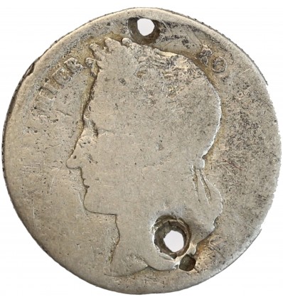 1/2 Franc Léopold Ier - Frappe Incuse - Belgique Argent