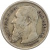 2 Francs Léopold II - Légende Française - Belgique Argent