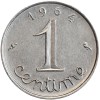 Revers : 1964 / 1 encadré par les différents / centime en lettres cursives