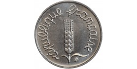 Avers : épi de blé sur tige à deux feuilles asymétriques - légende en lettres cursives