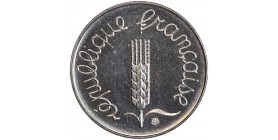 Avers : épi de blé sur tige à deux feuilles asymétriques - légende en lettres cursives