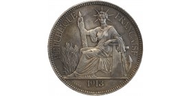 1 Piastre - Indochine Argent