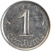 Revers : 1979 / 1 encadré par les différents / centime en lettres cursives