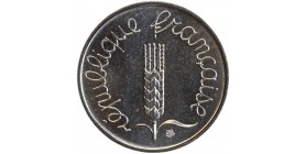 Avers : épi de blé sur tige à deux feuilles asymétriques - légende en lettres cursives