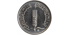Avers : épi de blé sur tige à deux feuilles asymétriques - légende en lettres cursives