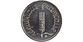 Avers : épi de blé sur tige à deux feuilles asymétriques - légende en lettres cursives