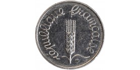 Avers : épi de blé sur tige à deux feuilles asymétriques - légende en lettres cursives