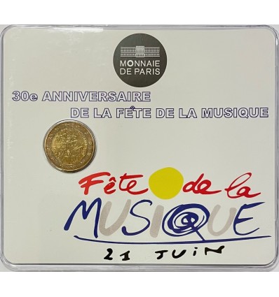 2 Euros France 2011 B.U. - La Fête de la Musique
