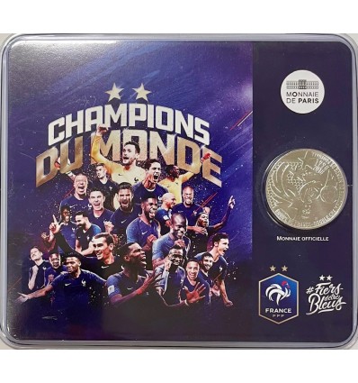 10 Euros Argent France 2018 BU - La France Championne du Monde 2018