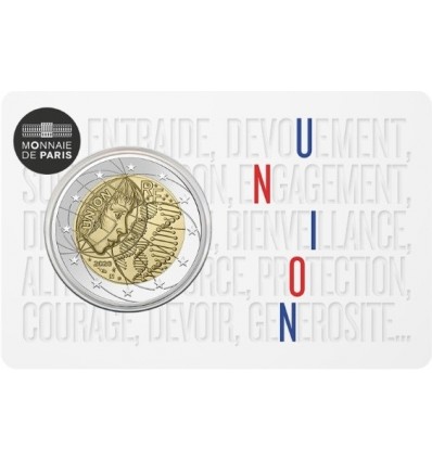 2 Euros France 2020 La Recherche BU - Union