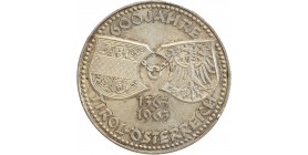 50 Schiling Réunion du Tyrol - Autriche Argent