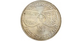 50 Schiling Réunion du Tyrol - Autriche Argent
