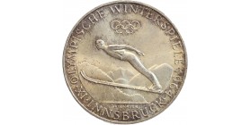 50 Schilling Jeux d'Hiver d'Innsbruck - Autriche Argent