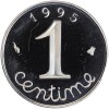 Revers : 1995 / 1 encadré par les différents / centime en lettres cursives