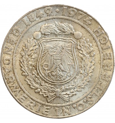 50 Schilling - Forces de Police- Autriche Argent