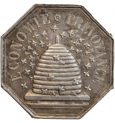 Jeton en Argent - Caisse d'Epargne de Valenciennes