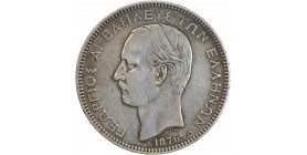 5 Drachmes Georges Ier - Grèce Argent