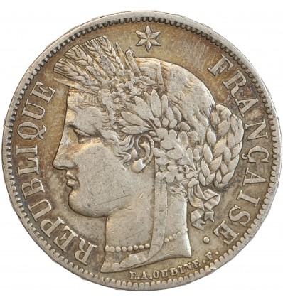 5 Francs Cérès Deuxième République