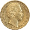 Avers : tête nue de Louis II à droite