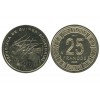 25 Francs Guinée Equatoriale