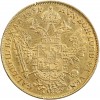 Revers : aigle bicéphale couronnée portant en coeur un écu entouré de l'ordre de la Toison d'or