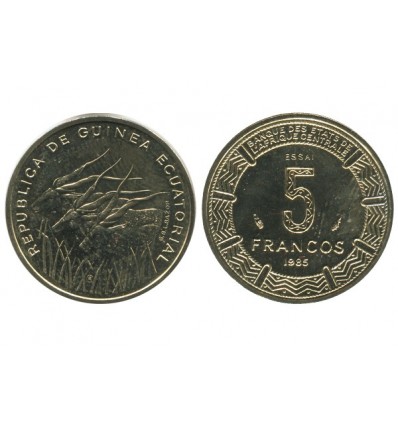 5 Francs Guinée Equatoriale