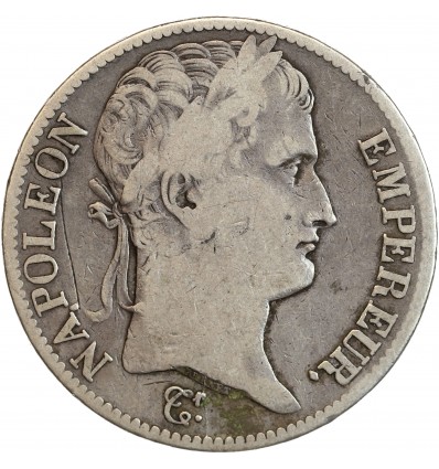 5 Francs Napoléon Ier Tête Laurée - Revers Empire
