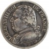 5 Francs Louis XVIII - Buste Habillé