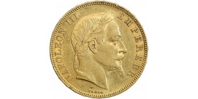 50 Francs Napoléon III Tête Laurée