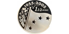 1 1/2 Euro Europa 2005 - Cinquantenaire du Drapeau Européen