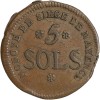5 Sols Siège de Mayenne - Convention