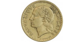 5 Francs Lavrillier Bronze Aluminium Gouvernement Provisoire