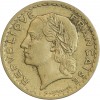 5 Francs Lavrillier Bronze Aluminium Gouvernement Provisoire