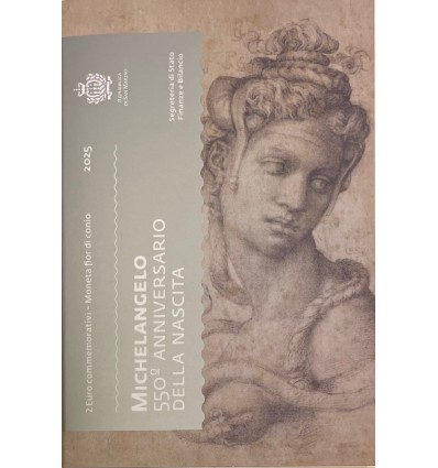2 Euros Saint Marin 2025 - Michel-Ange