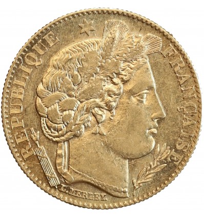 10 Francs Cérès Troisième République