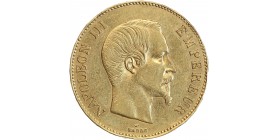 Avers : tête nue de Napoléon III Empereur à droite