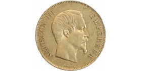 Avers : tête nue de Napoléon III Empereur à droite