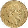 Avers : tête nue de Napoléon III Empereur à droite