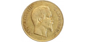 Avers : tête nue de Napoléon III Empereur à droite