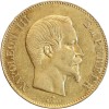 Avers : tête nue de Napoléon III Empereur à droite