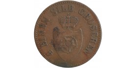 3 Pfennig - Allemagne - Comté de Lippe