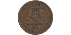 1 Kreuzer - Allemagne - Nassau