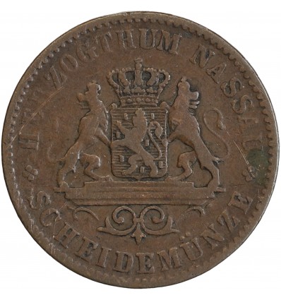 1 Kreuzer - Allemagne - Nassau