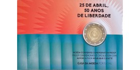 2 Euros Portugal 2024 B.E. - Révolution des Oeillets