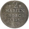 2 Marien Groschen - Allemagne Argent - Waldeck Pyrmont