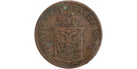 1 Pfennig - Allemagne - Scwarzburg Sondershausen