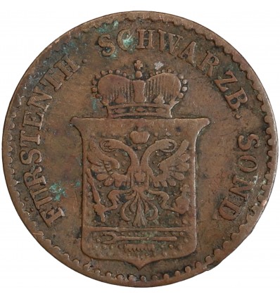1 Pfennig - Allemagne - Scwarzburg Sondershausen