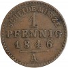 1 Pfennig - Allemagne - Scwarzburg Sondershausen