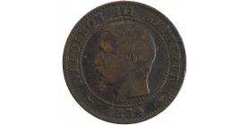 2 Centimes Napoléon III Tête Nue Second Empire